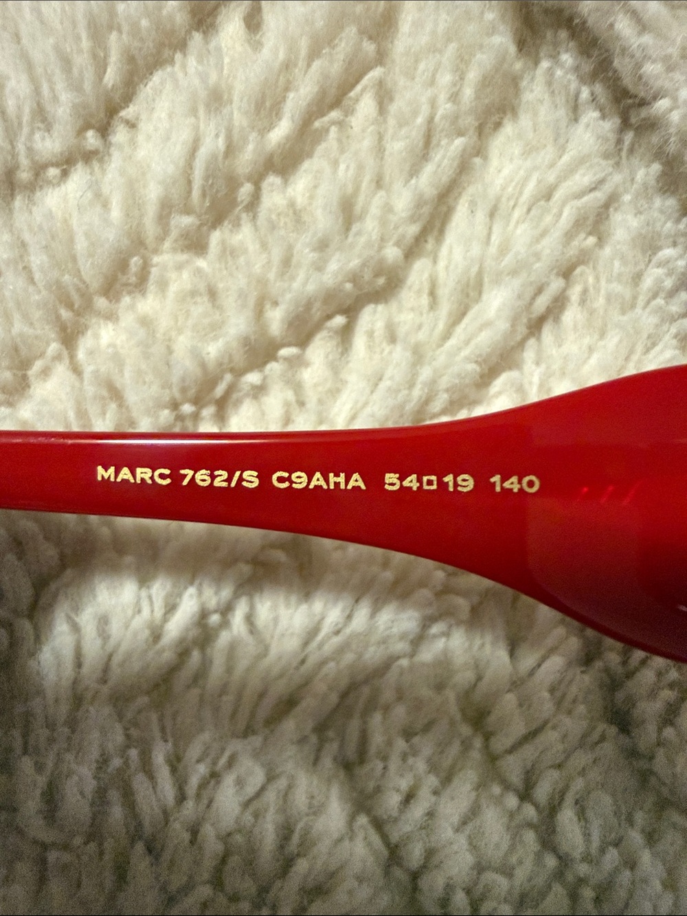 Marc Jacobs MARC 762/S Red Cat-Eye Sunglasses - Picture 7 of 8